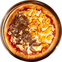 Pizza BBQ Mix Meat + Looksaus solo
