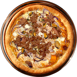 Pizza Seafood + Looksaus  solo