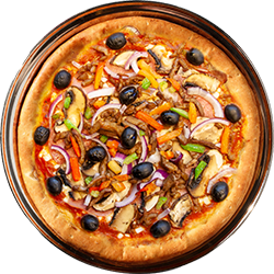Pizza Supreme + Looksaus  solo